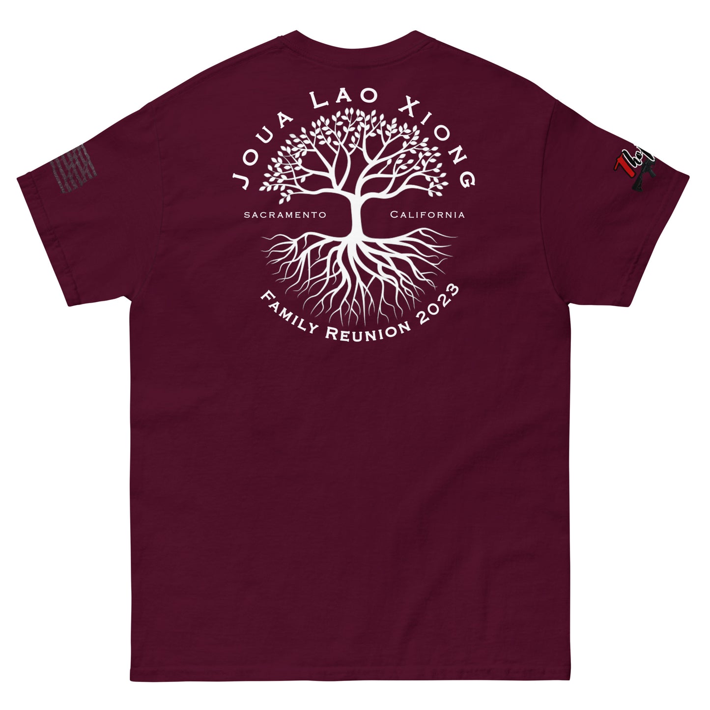 Customized Joua Lao Fam Reunion Design-Men's classic tee