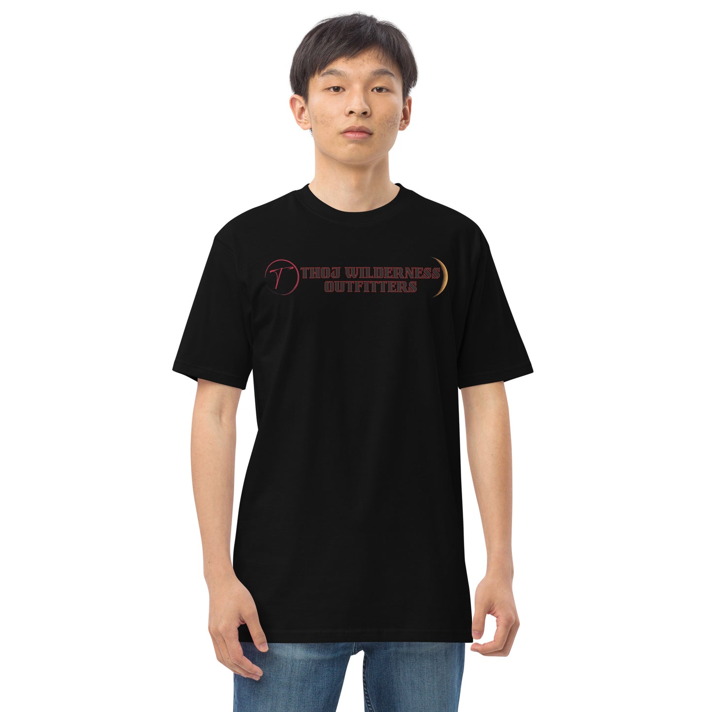 Always Late Because PooPooing, Men’s premium heavyweight tee