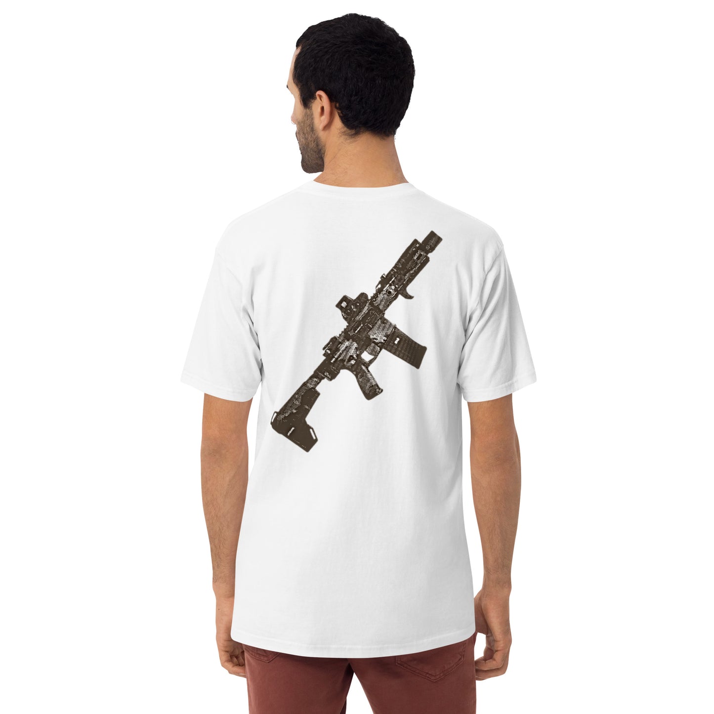 I'm a Proud Dad and I Can't Keep Calm, Men’s premium heavyweight tee
