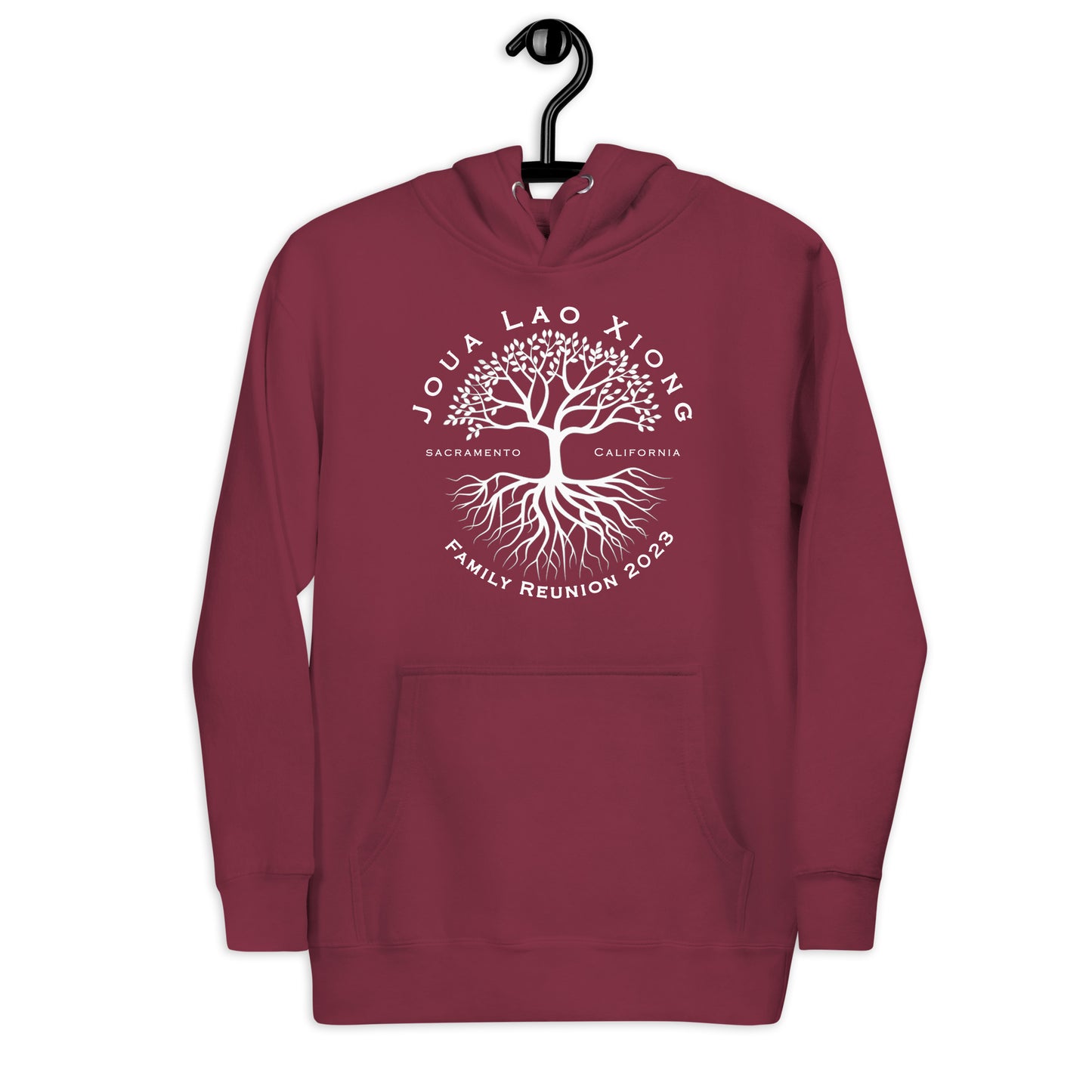 JouaLaoFamily White-Unisex Hoodie