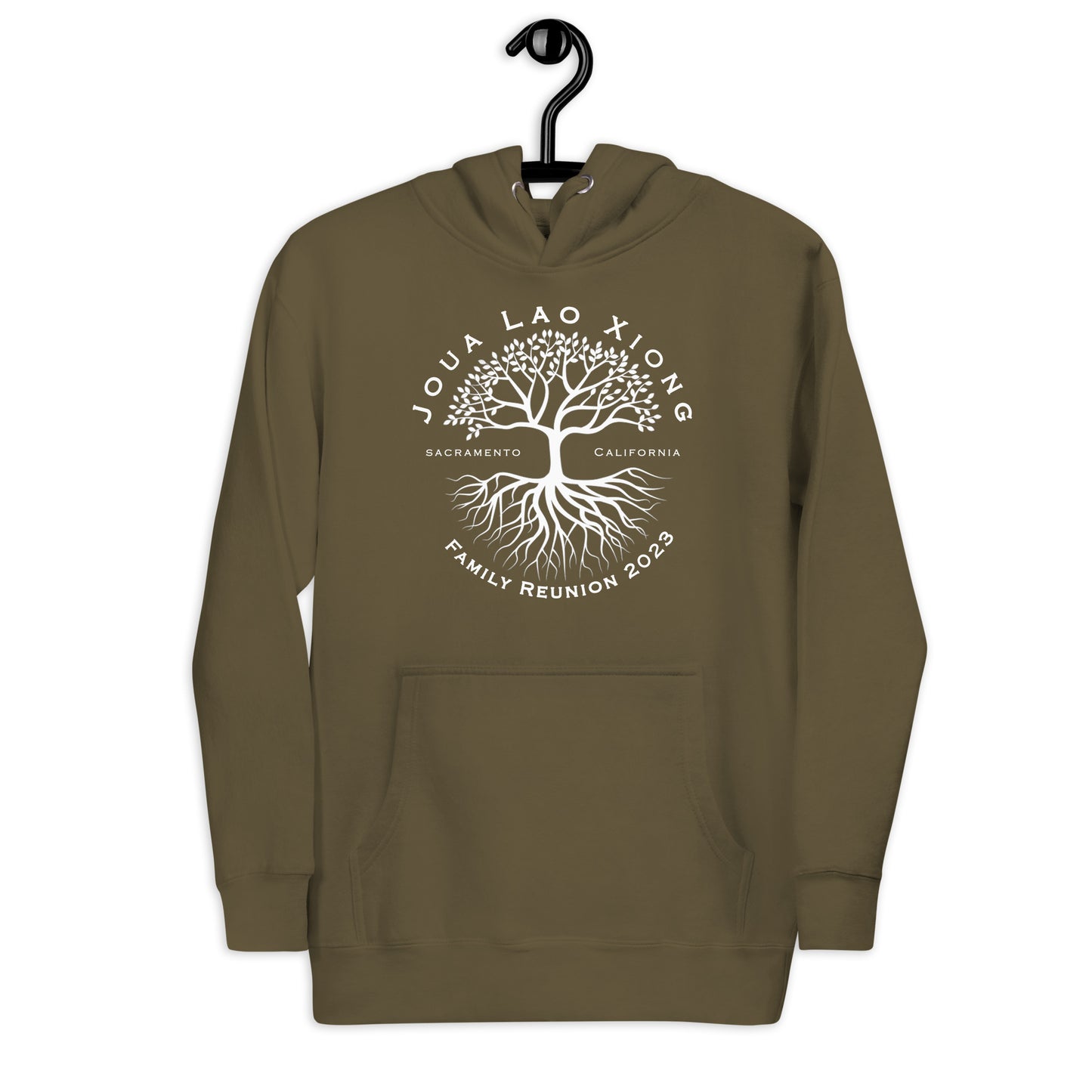 JouaLaoFamily White-Unisex Hoodie