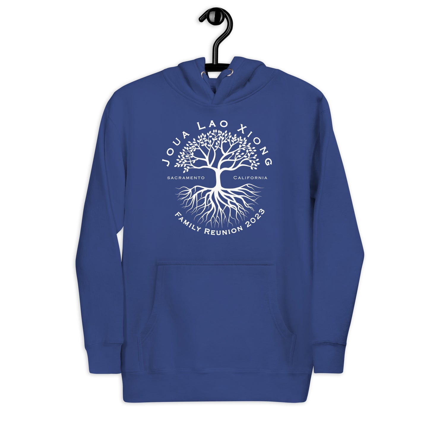 JouaLaoFamily White-Unisex Hoodie