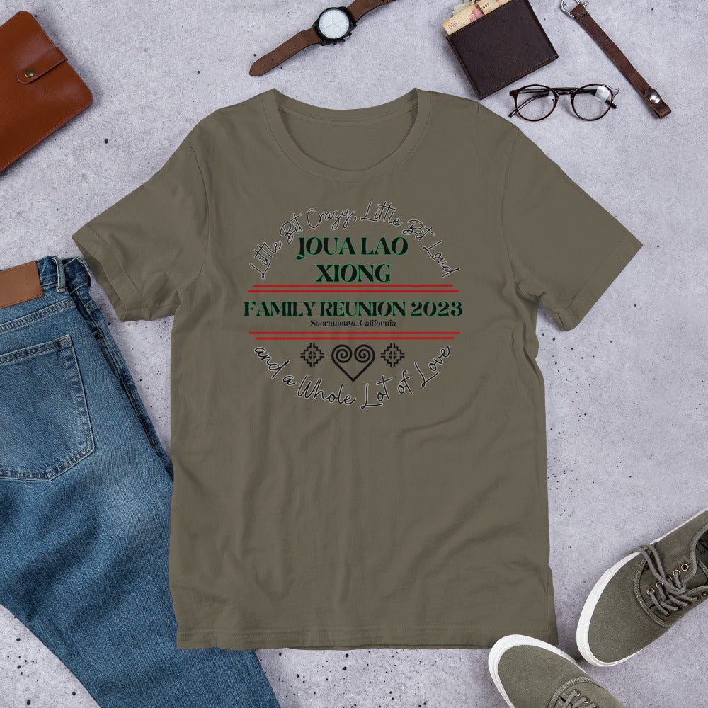 Little Crazy Fam Design-Unisex t-shirt