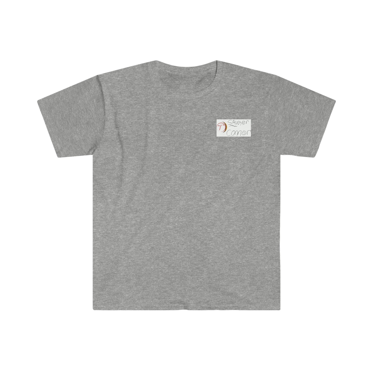 Connor Sawyer Design Love you Forever, Unisex Soft style T-Shirt