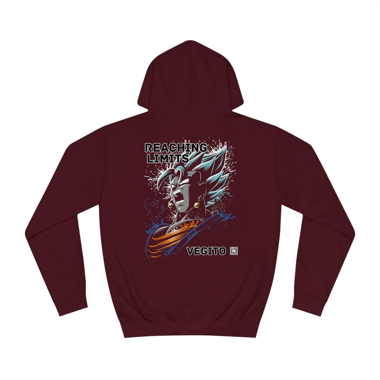 Reaching Limits Vegito Landon Designs Unisex College Hoodie