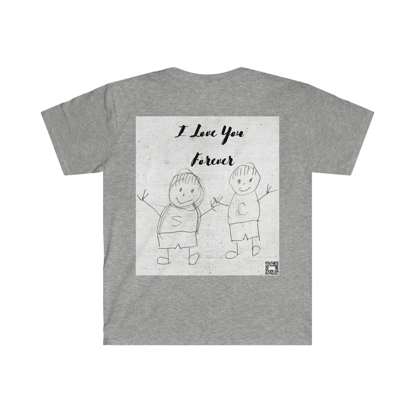 Connor Sawyer Design Love you Forever, Unisex Soft style T-Shirt