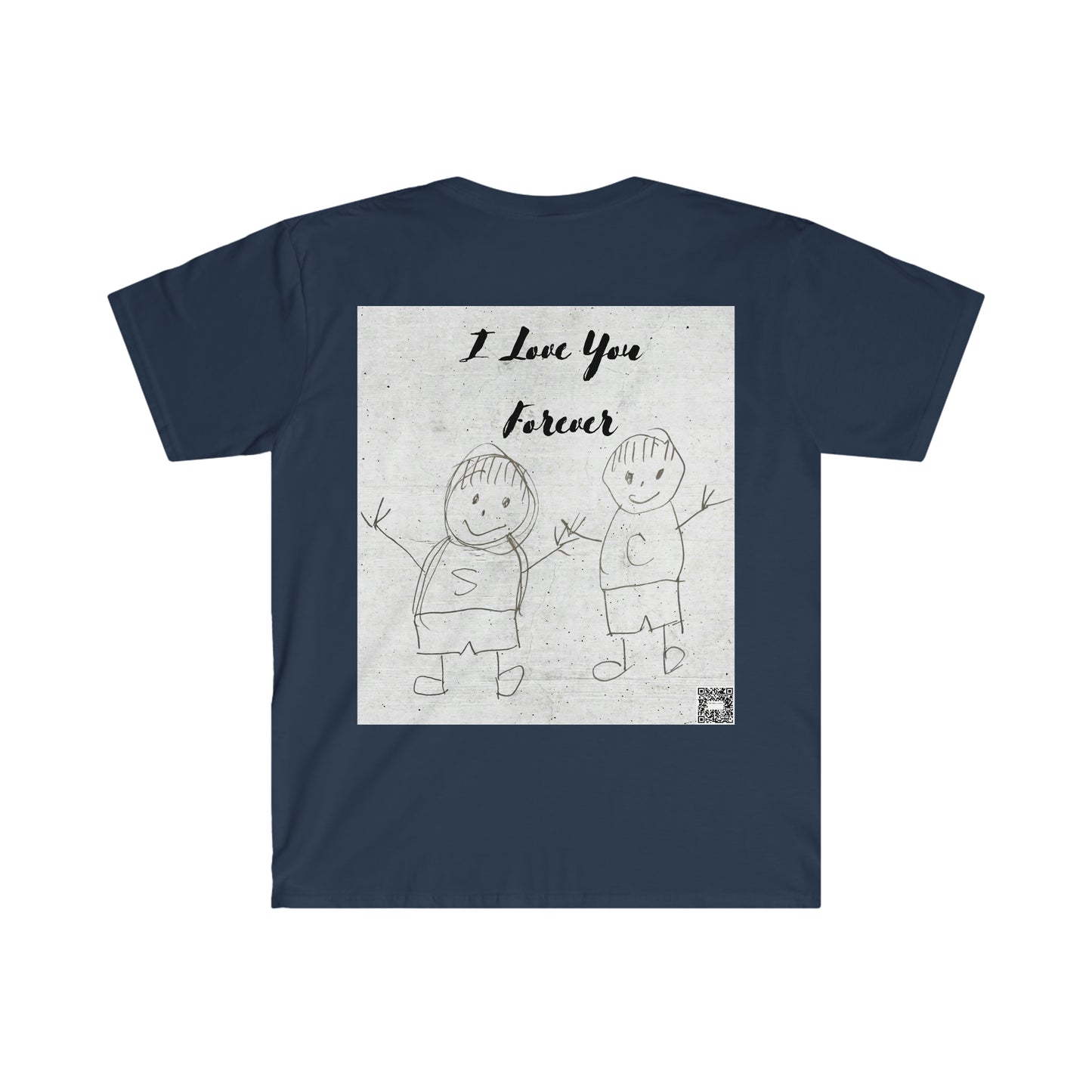 Connor Sawyer Design Love you Forever, Unisex Soft style T-Shirt
