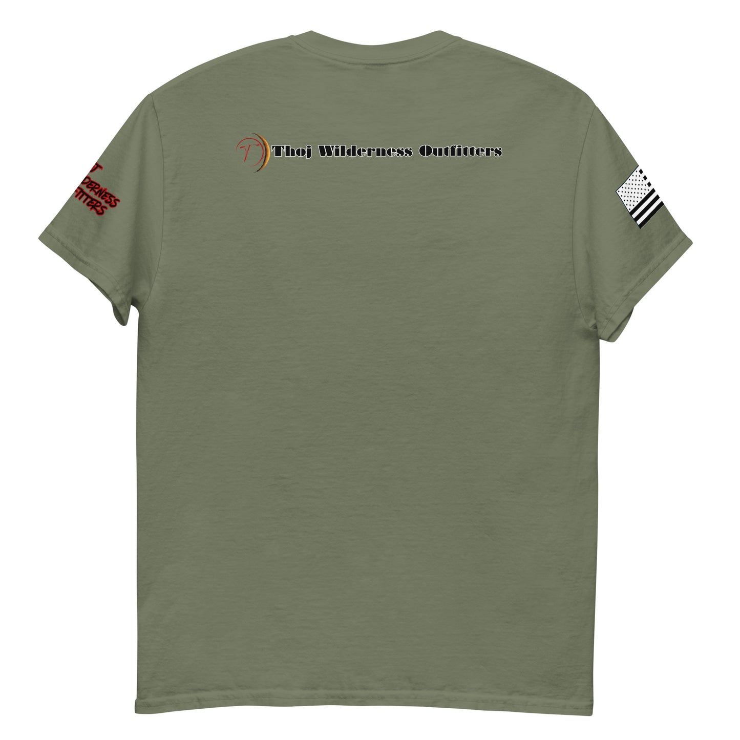 The Great Adventure Awaits, Thoj Wilderness Outfitters-Men's classic tee