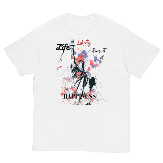 Life, Liberty, Pursuit of Happiness, Men's classic tee