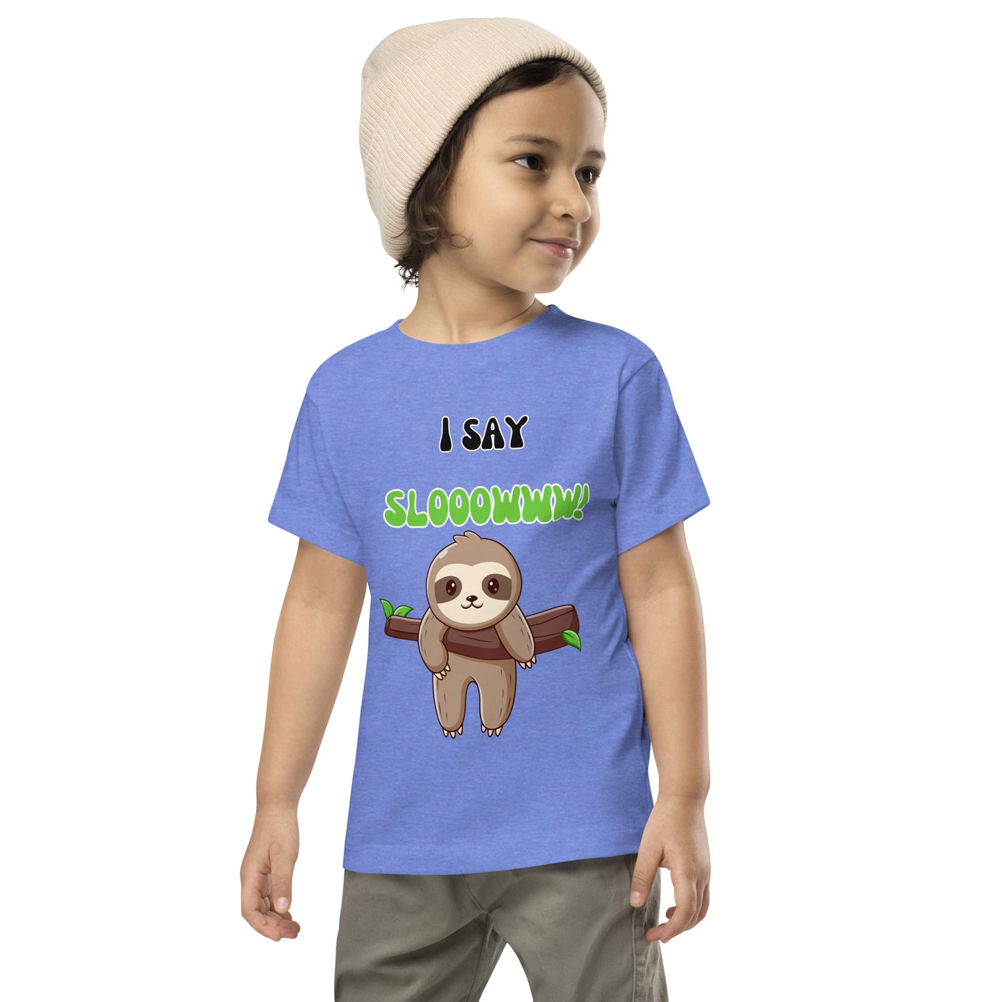 I Say Slow,Toddler Short Sleeve Tee