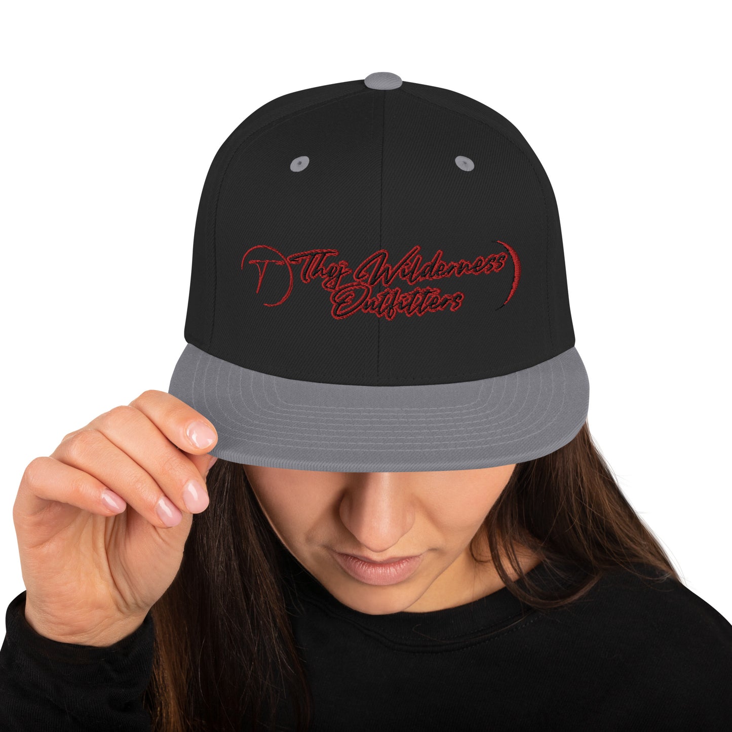 Thoj Wilderness Outfitters Logo2, Snapback Hat