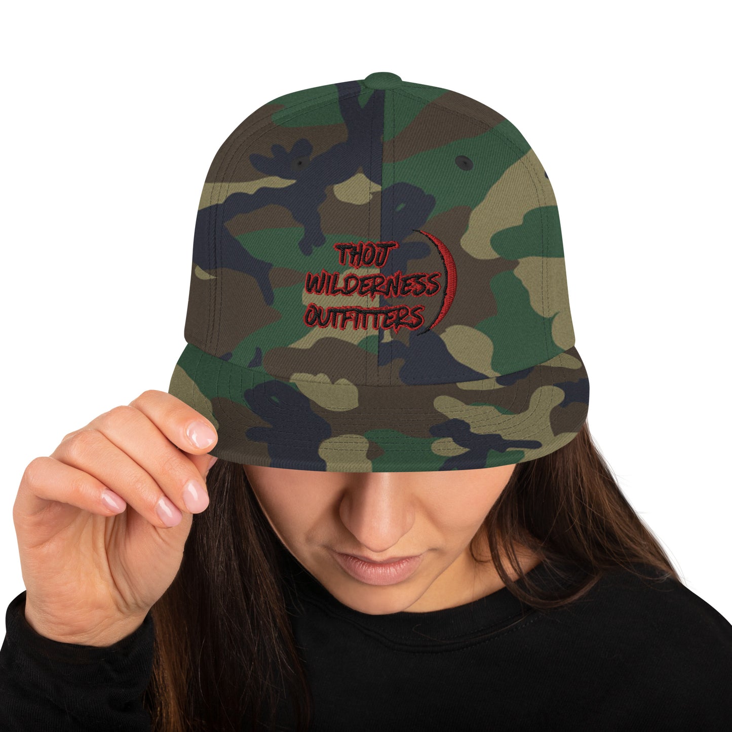 Thoj Wilderness Outfitters Logo 3, Snapback Hat