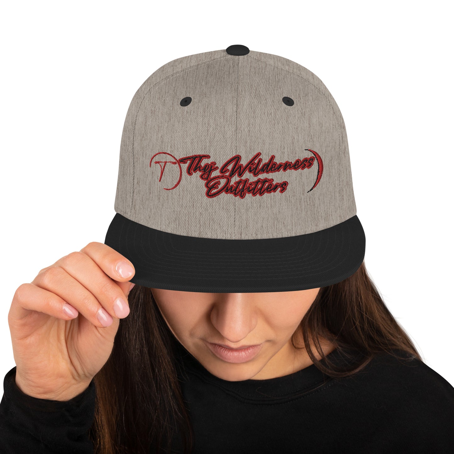 Thoj Wilderness Outfitters Logo2, Snapback Hat