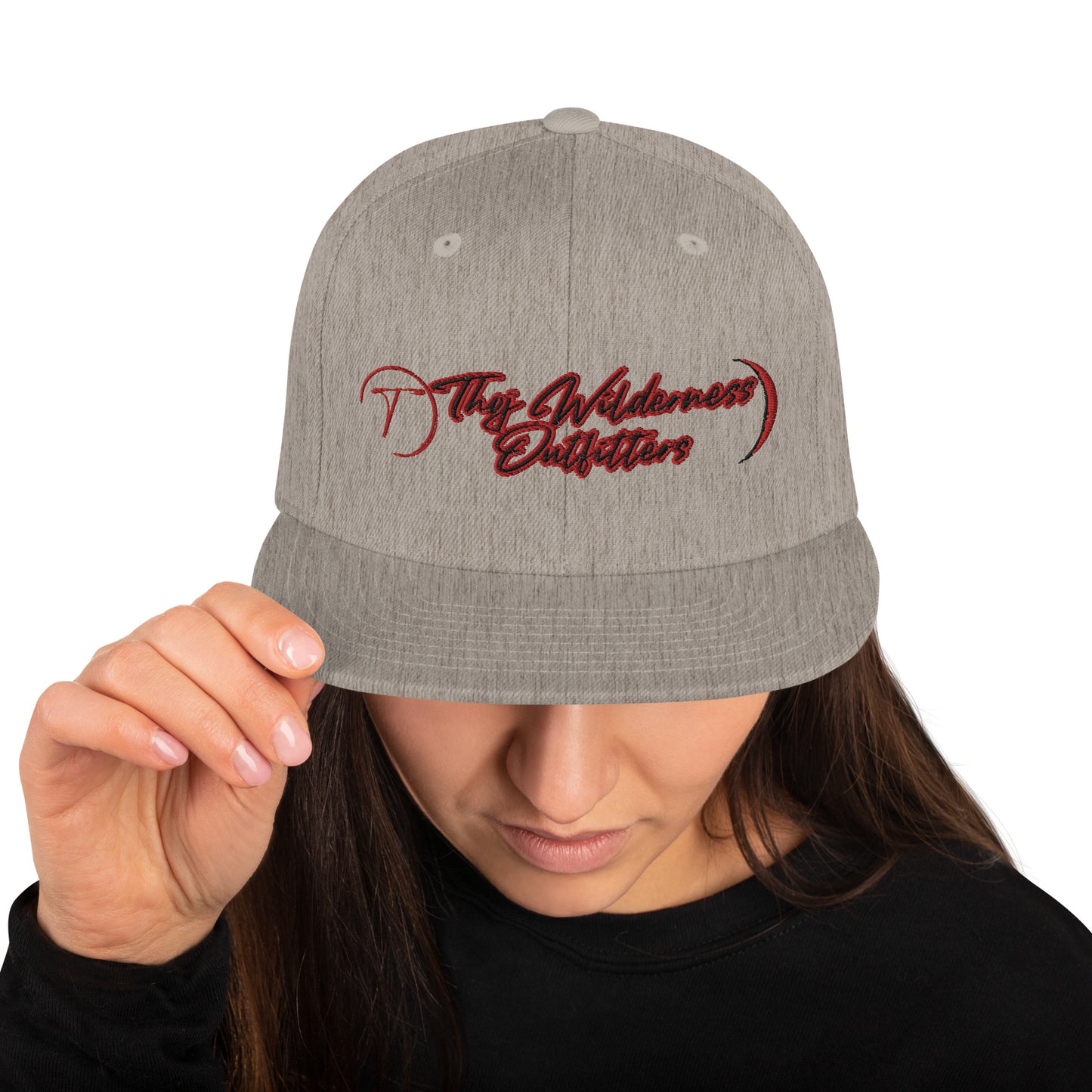 Thoj Wilderness Outfitters Logo2, Snapback Hat