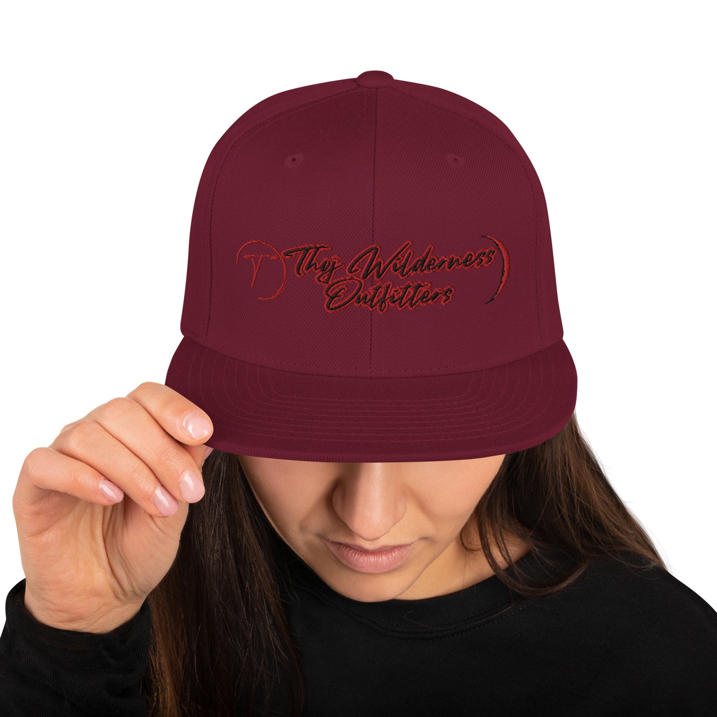 Thoj Wilderness Outfitters Logo2, Snapback Hat