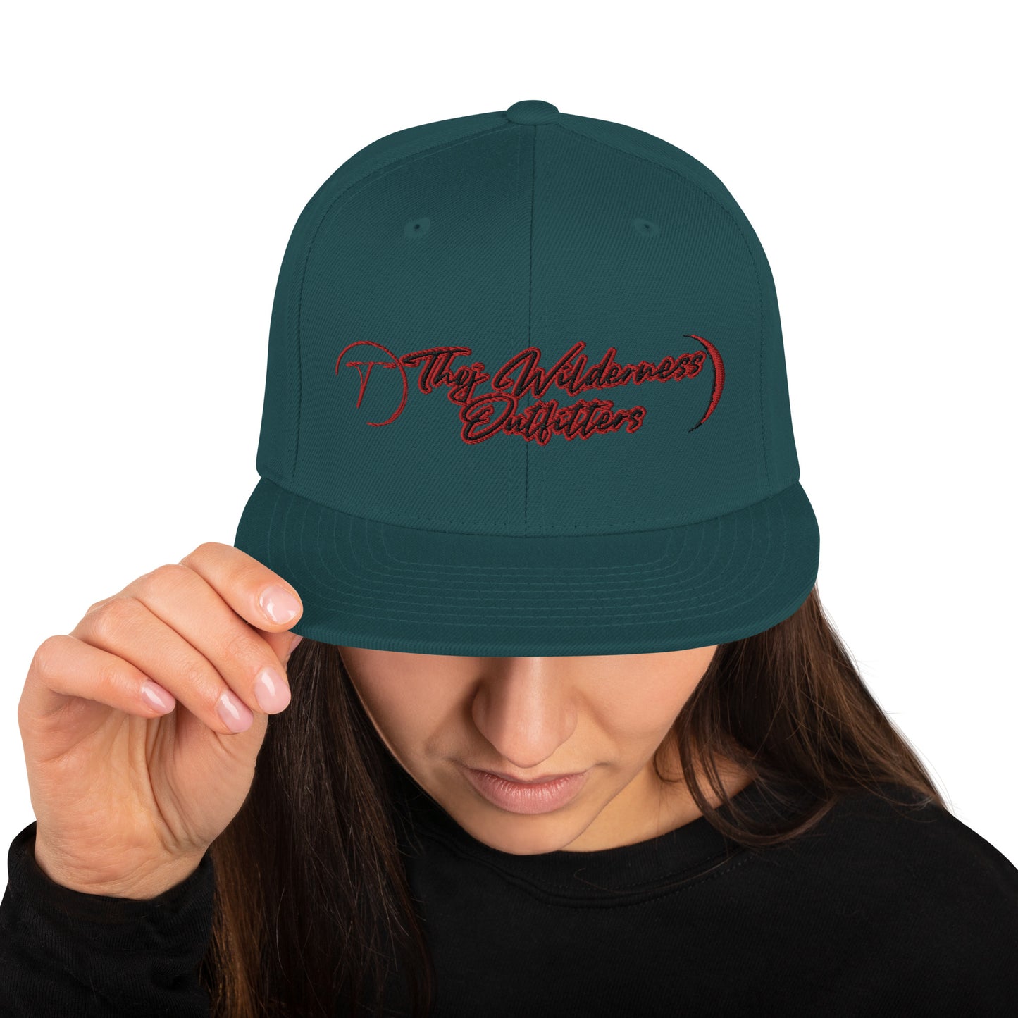 Thoj Wilderness Outfitters Logo2, Snapback Hat