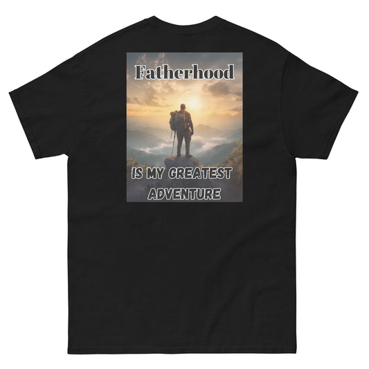 FatherHood is my Greatest Adventure, Men's classic tee