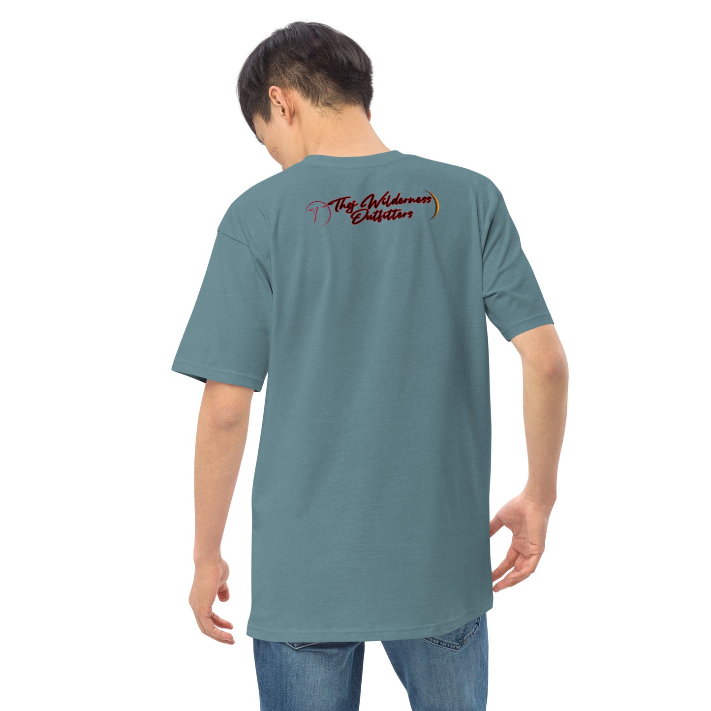 Thoj Wilderness Outfitters Hiker, Men’s premium heavyweight tee
