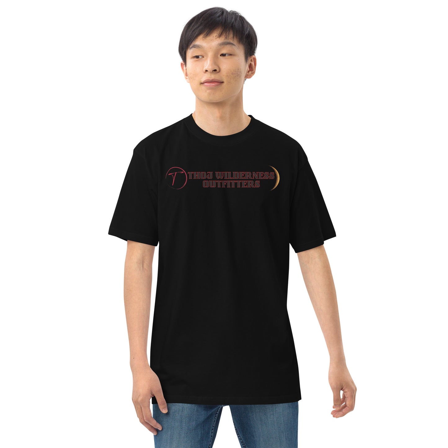 Always Late Because PooPooing, Men’s premium heavyweight tee