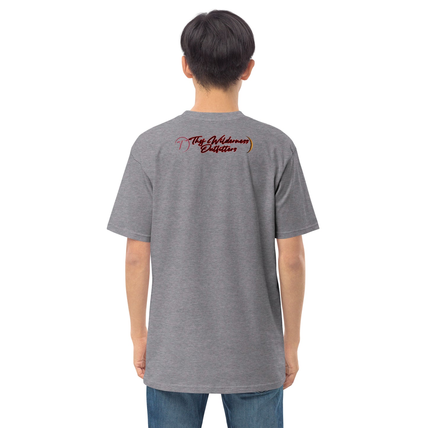 Thoj Wilderness Outfitters Hiker, Men’s premium heavyweight tee