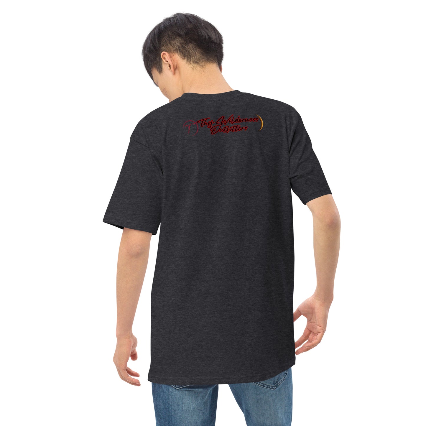 Thoj Wilderness Outfitters Hiker, Men’s premium heavyweight tee