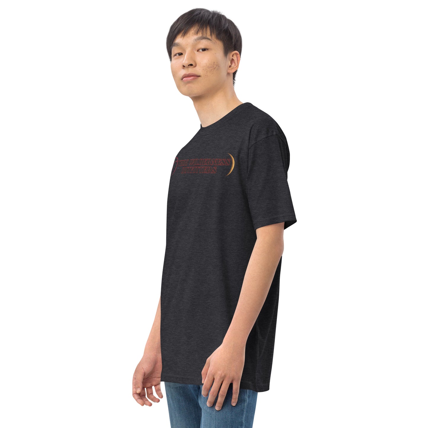 Always Late Because PooPooing, Men’s premium heavyweight tee