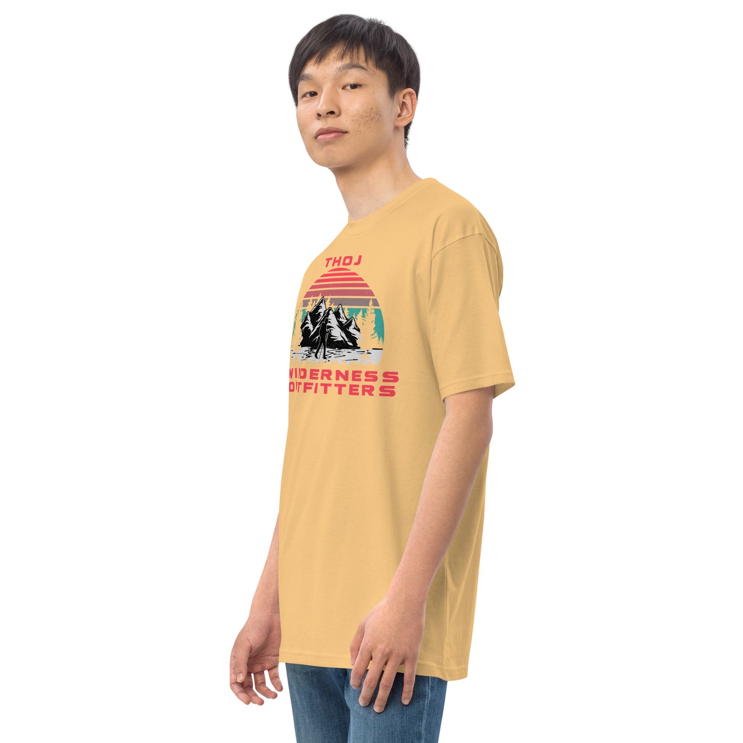 Thoj Wilderness Outfitters Hiker, Men’s premium heavyweight tee
