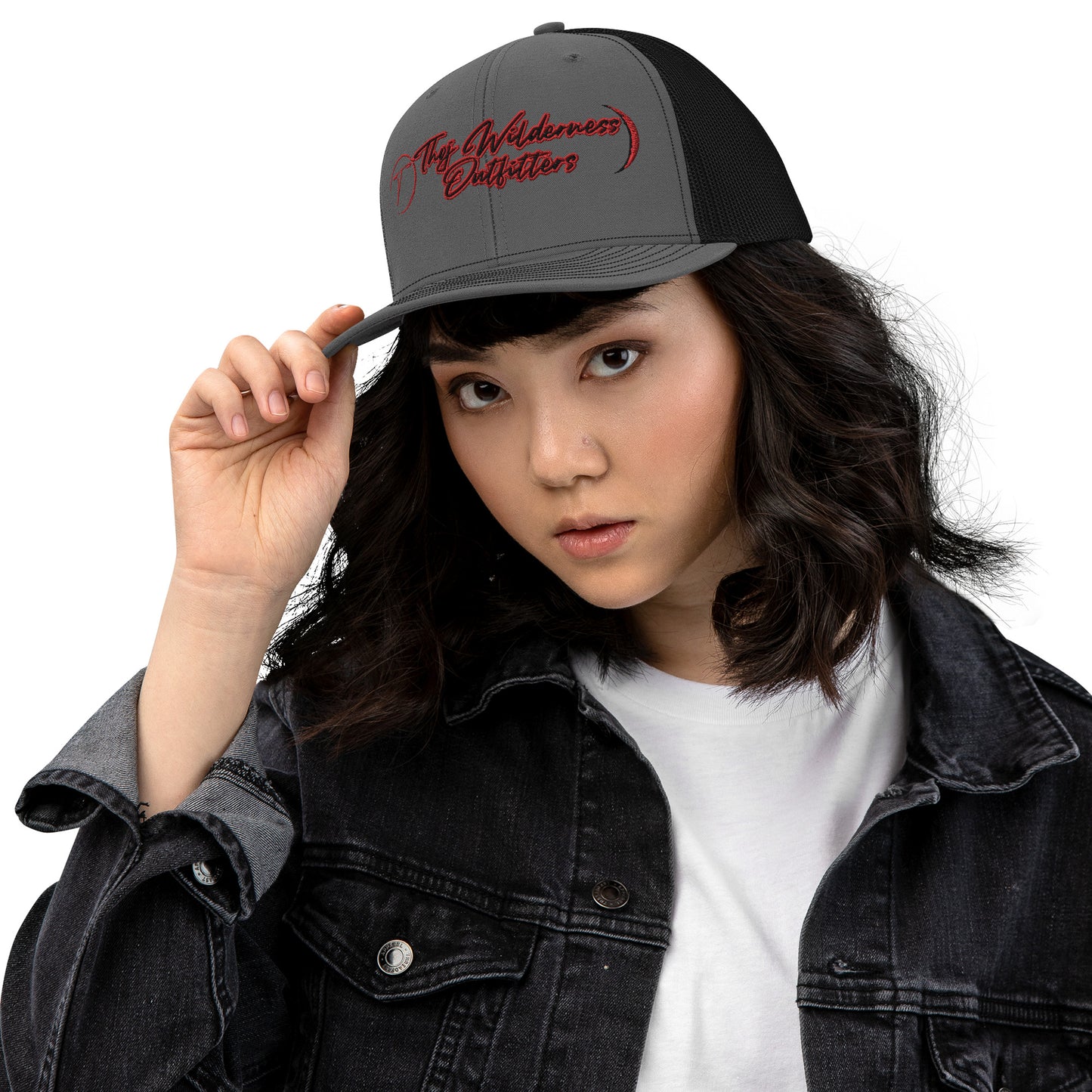 Thoj Wilderness OutFitters Logo, Trucker Cap
