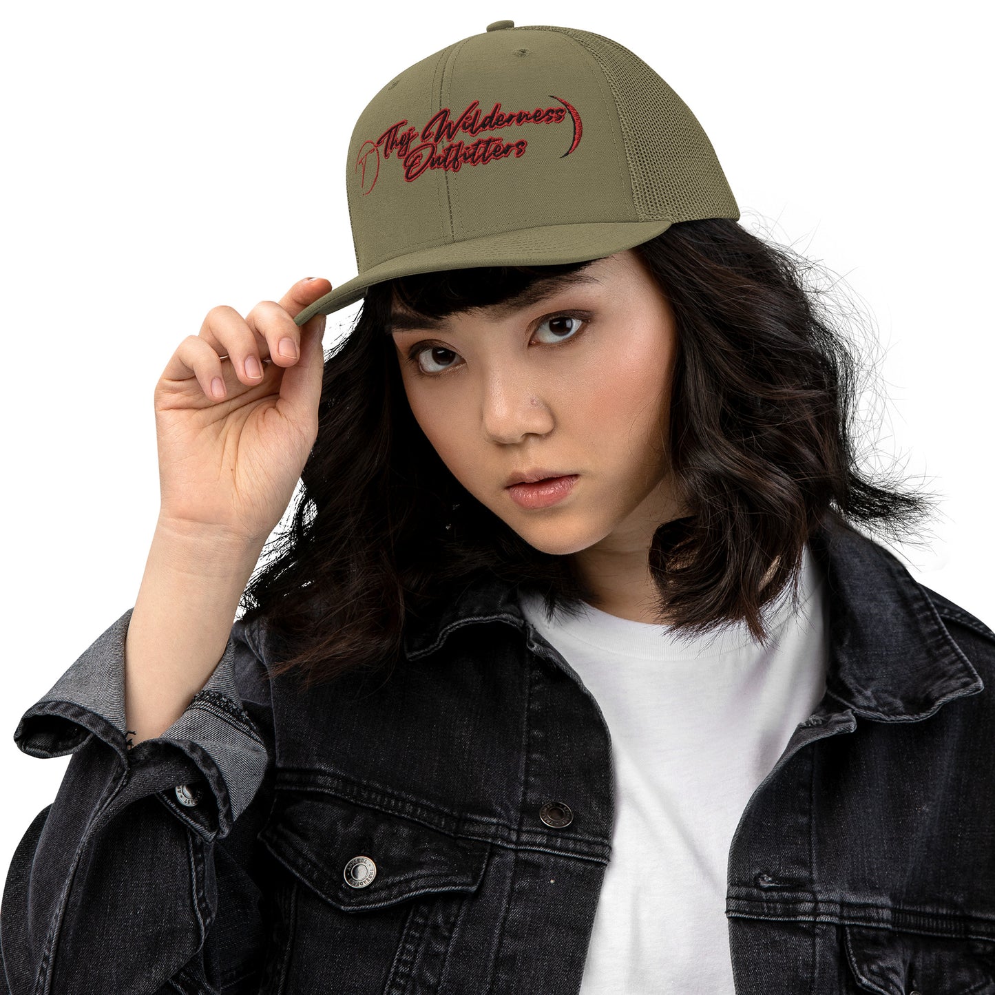 Thoj Wilderness OutFitters Logo, Trucker Cap