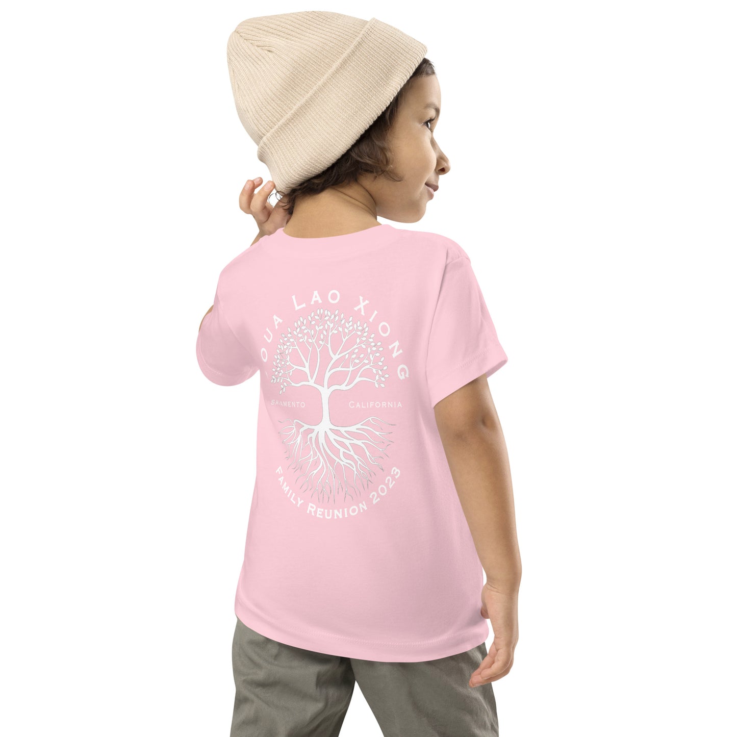 Customize-JouaLaoFam-Toddler Short Sleeve Tee