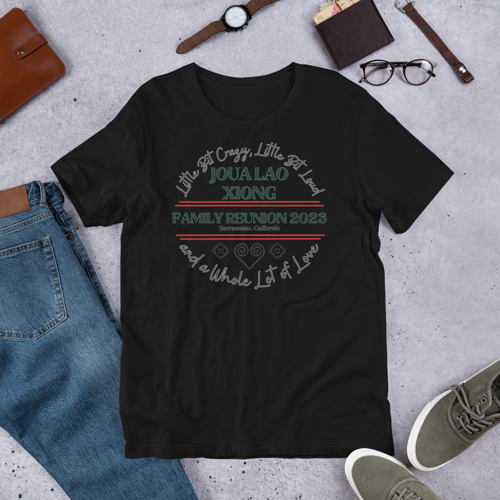 Little Crazy Fam Design-Unisex t-shirt