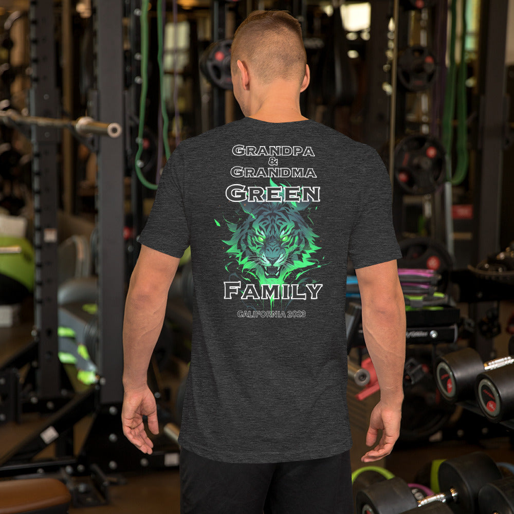 Green Tiger Fam, Unisex t-shirt