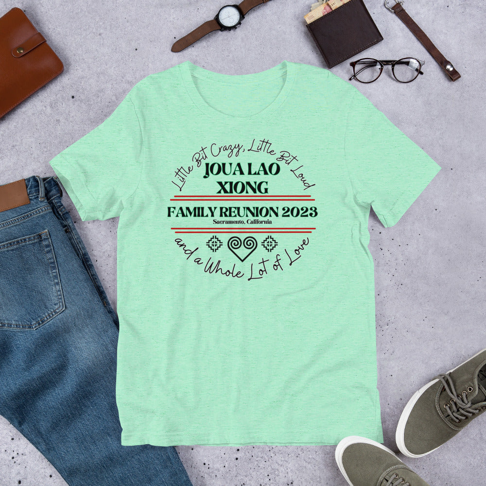 Little Crazy Fam Design-Unisex t-shirt