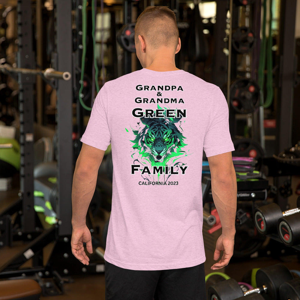 Green Tiger Fam, Unisex t-shirt