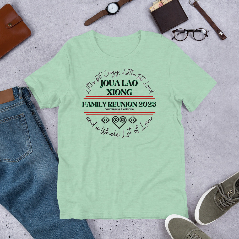 Little Crazy Fam Design-Unisex t-shirt