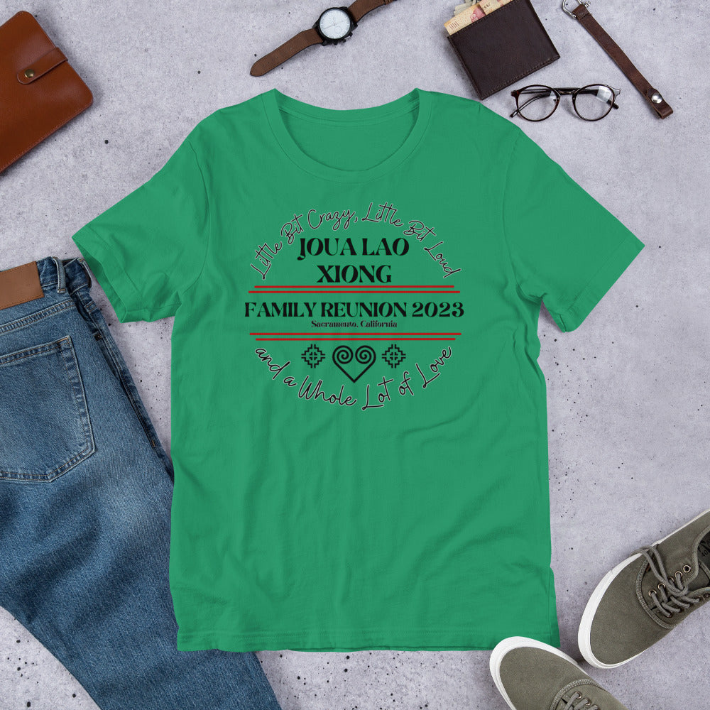 Little Crazy Fam Design-Unisex t-shirt