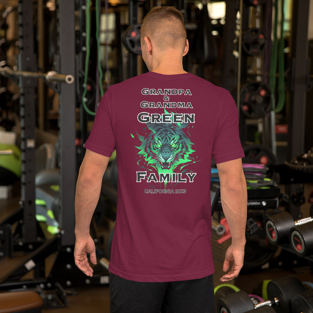 Green Tiger Fam, Unisex t-shirt