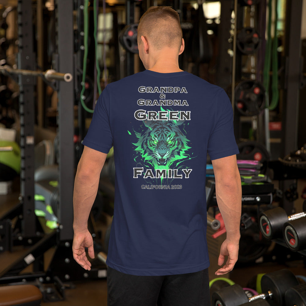 Green Tiger Fam, Unisex t-shirt