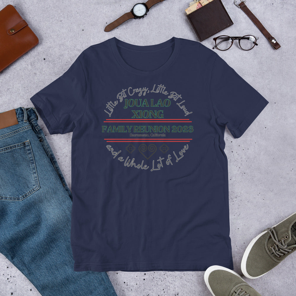 Little Crazy Fam Design-Unisex t-shirt