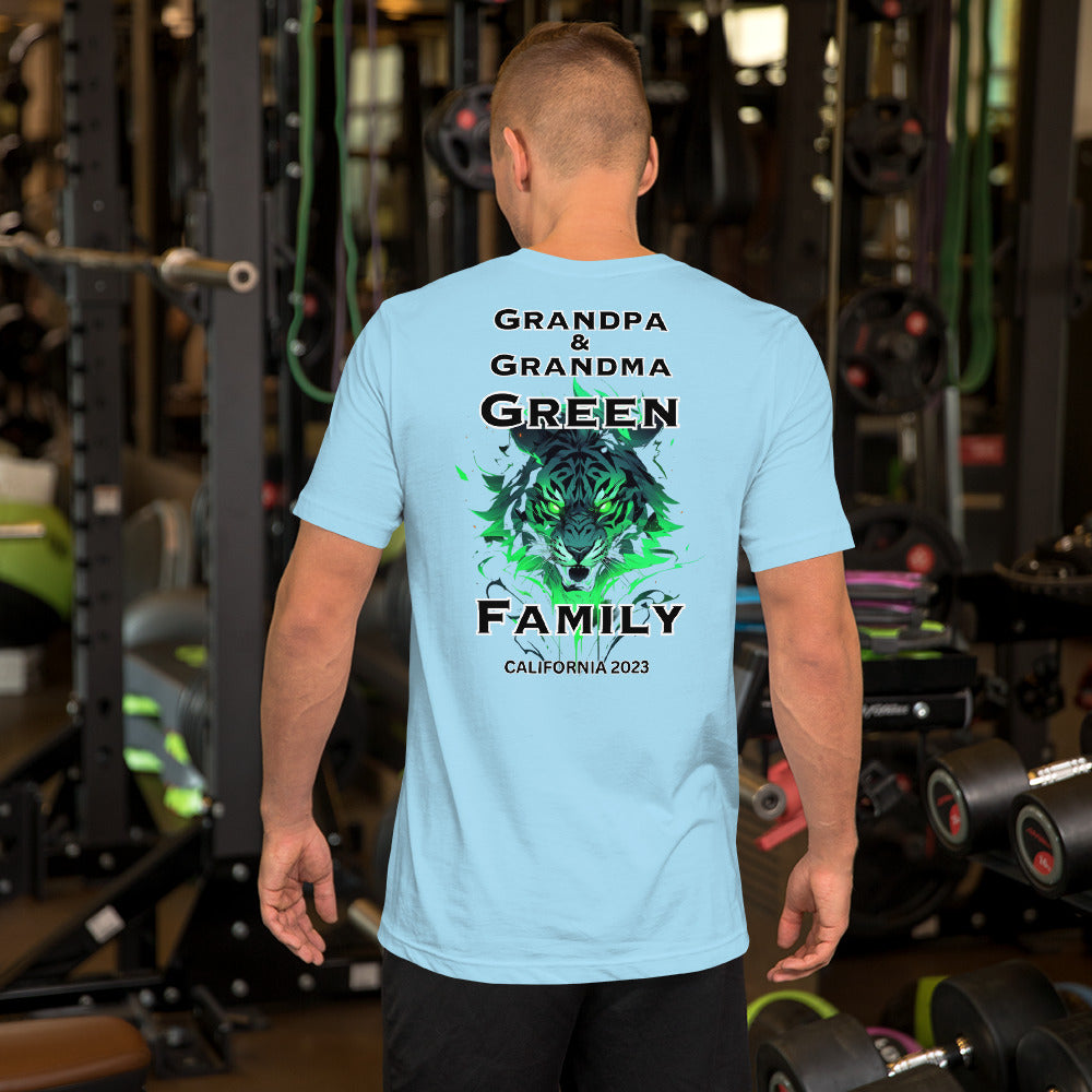 Green Tiger Fam, Unisex t-shirt