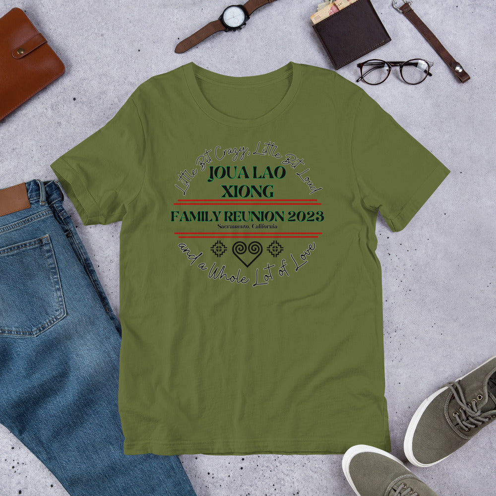Little Crazy Fam Design-Unisex t-shirt
