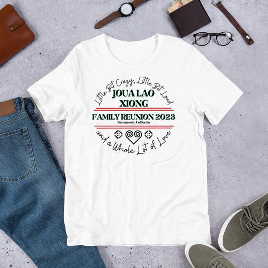 Little Crazy Fam Design-Unisex t-shirt