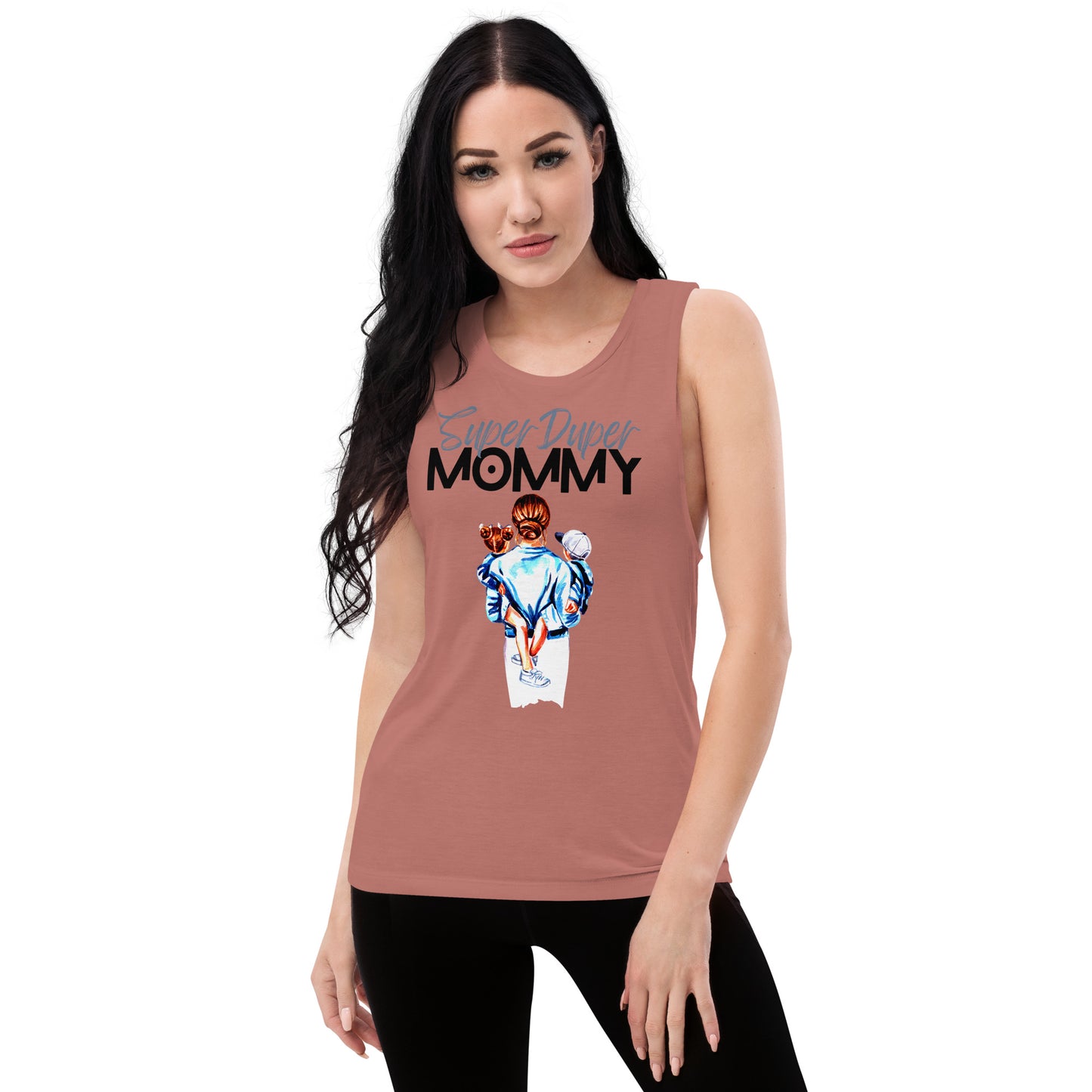 Super Duper Mom, Ladies’ Muscle Tank
