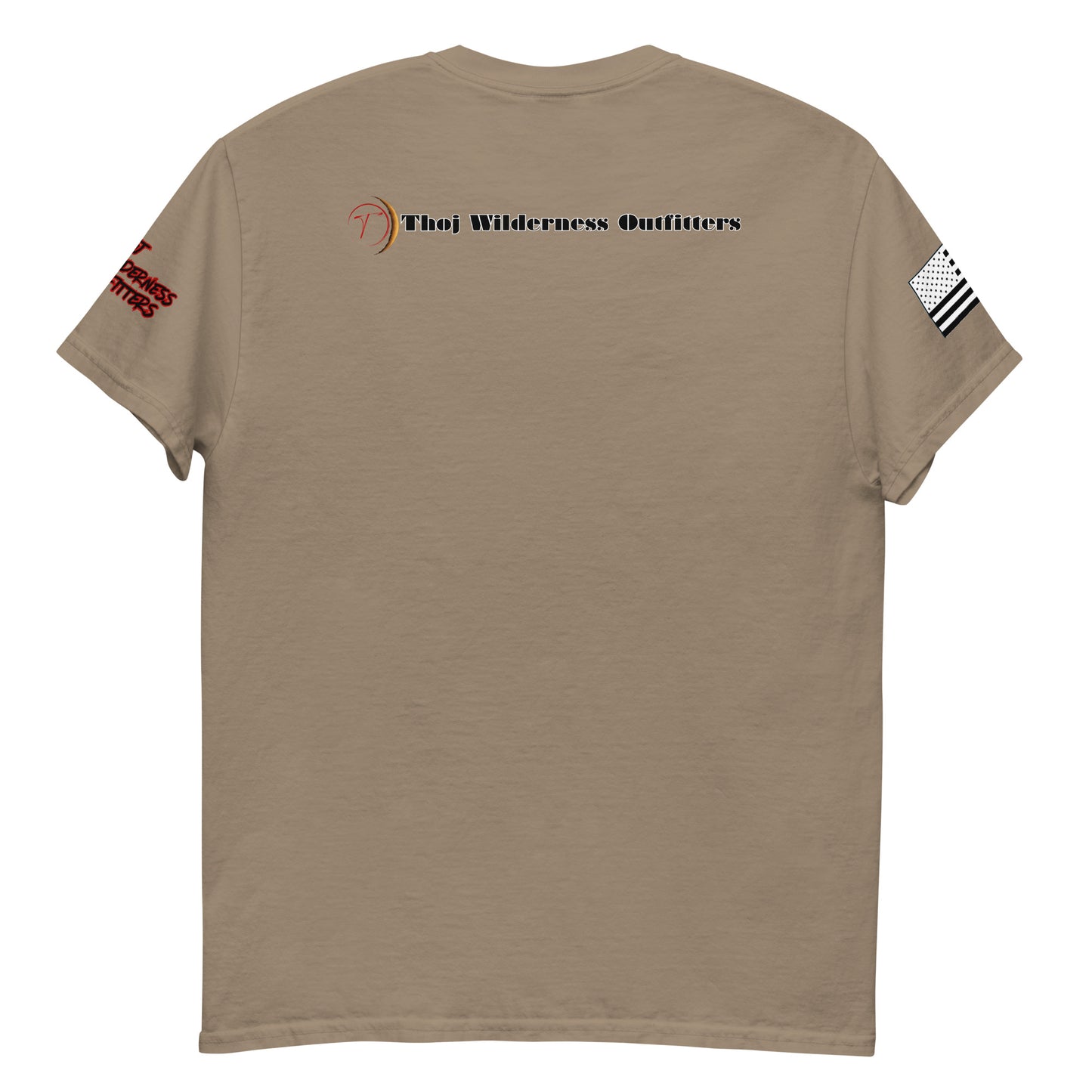 The Great Adventure Awaits, Thoj Wilderness Outfitters-Men's classic tee