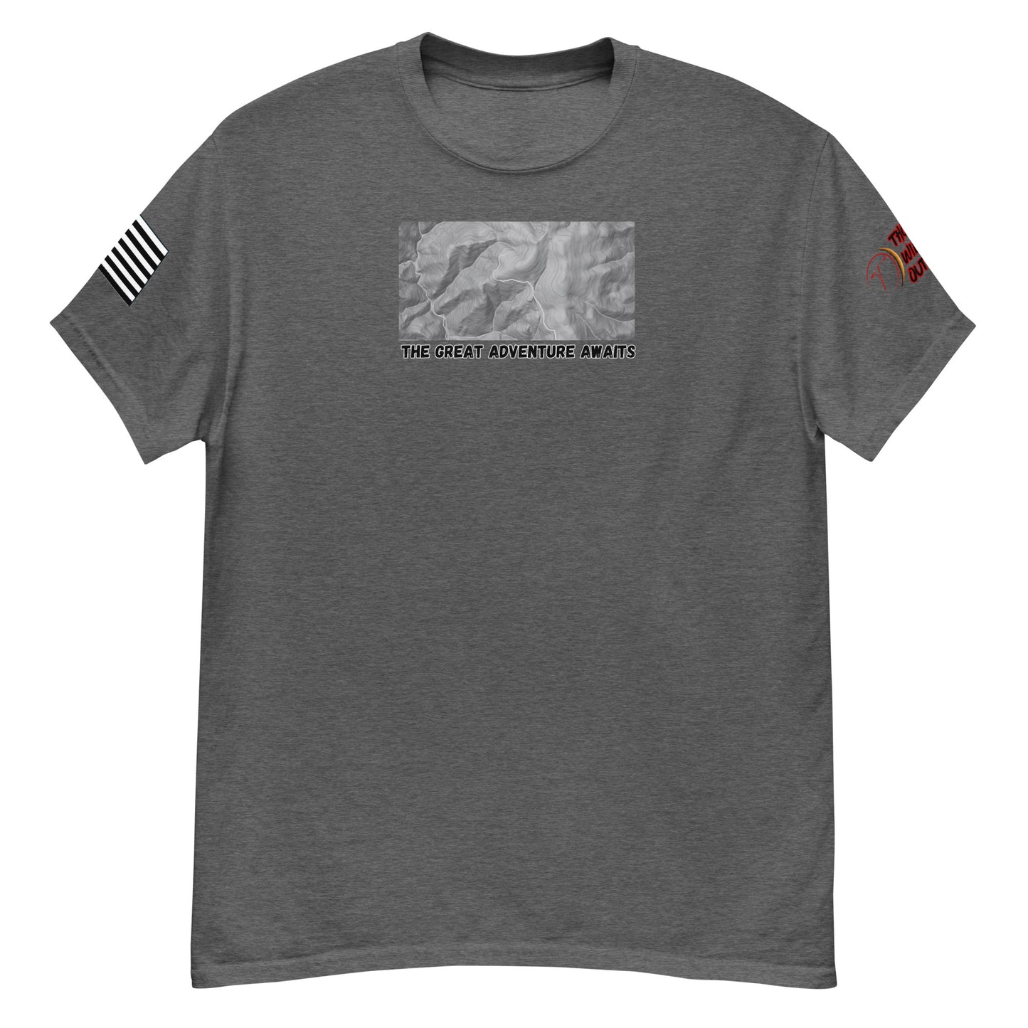 The Great Adventure Awaits, Thoj Wilderness Outfitters-Men's classic tee