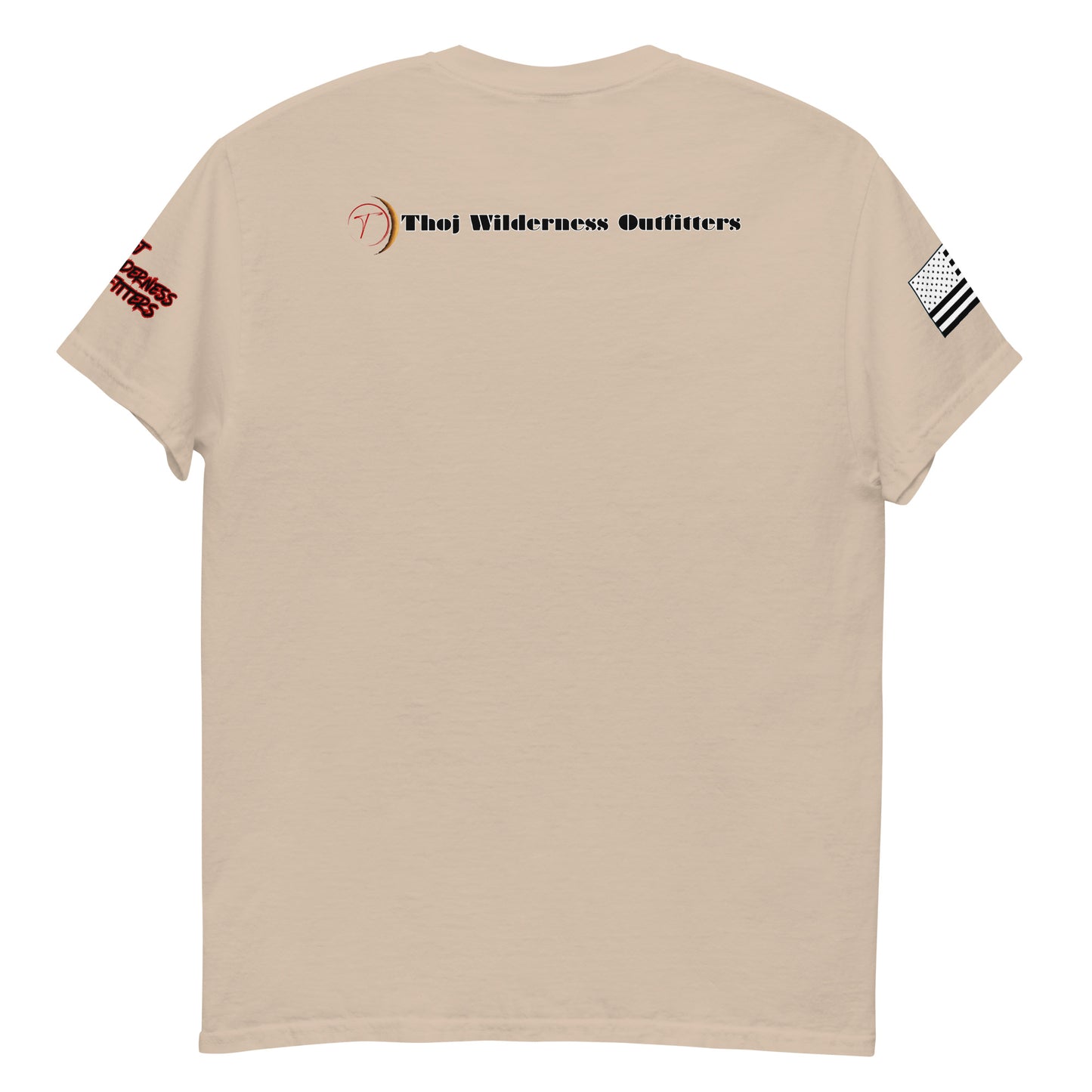 The Great Adventure Awaits, Thoj Wilderness Outfitters-Men's classic tee