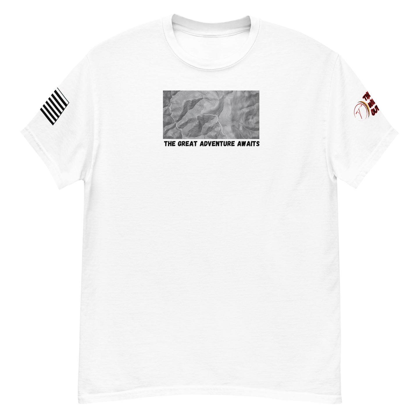 The Great Adventure Awaits, Thoj Wilderness Outfitters-Men's classic tee